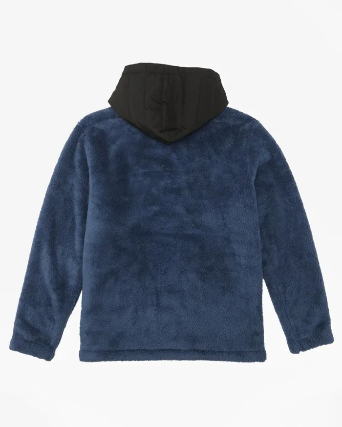 Billabong Hoodies and Fleece Men ADiv Badger Hooded HalfZip Pullover Dark Blue Billabong Hoodies and Fleece Men ADiv Badger Hooded HalfZip Pullover Dark Blue