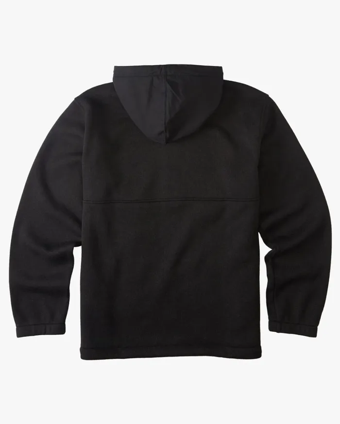 Billabong Hoodies and Fleece Men ADiv Boundary Hooded HalfZip Pullover Black Heather Billabong Hoodies and Fleece Men ADiv Boundary Hooded HalfZip Pullover Black Heather