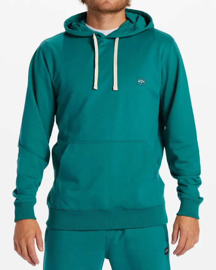 Billabong Hoodies and Fleece Men All Day Organic Pullover Hoodie Pacific