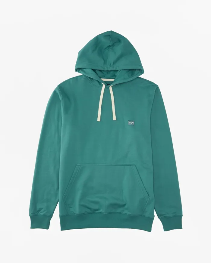 Billabong Hoodies and Fleece Men All Day Organic Pullover Hoodie Pacific Billabong Hoodies and Fleece Men All Day Organic Pullover Hoodie Pacific