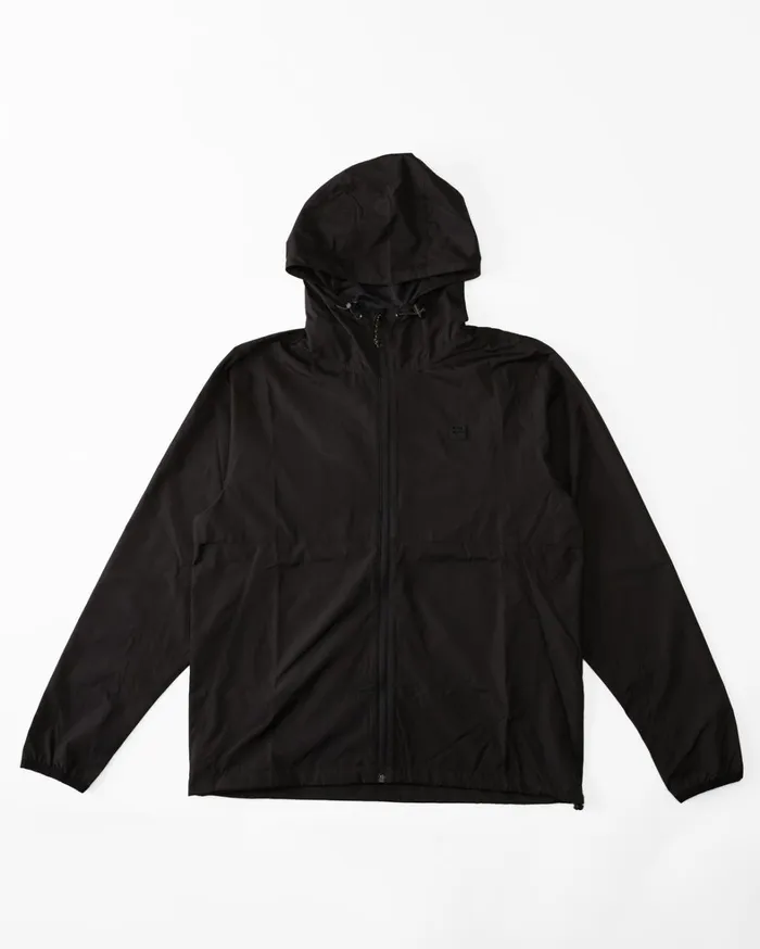 Billabong Jackets Men ADiv Transport Windbreaker Jacket Black Billabong Jackets Men ADiv Transport Windbreaker Jacket Black