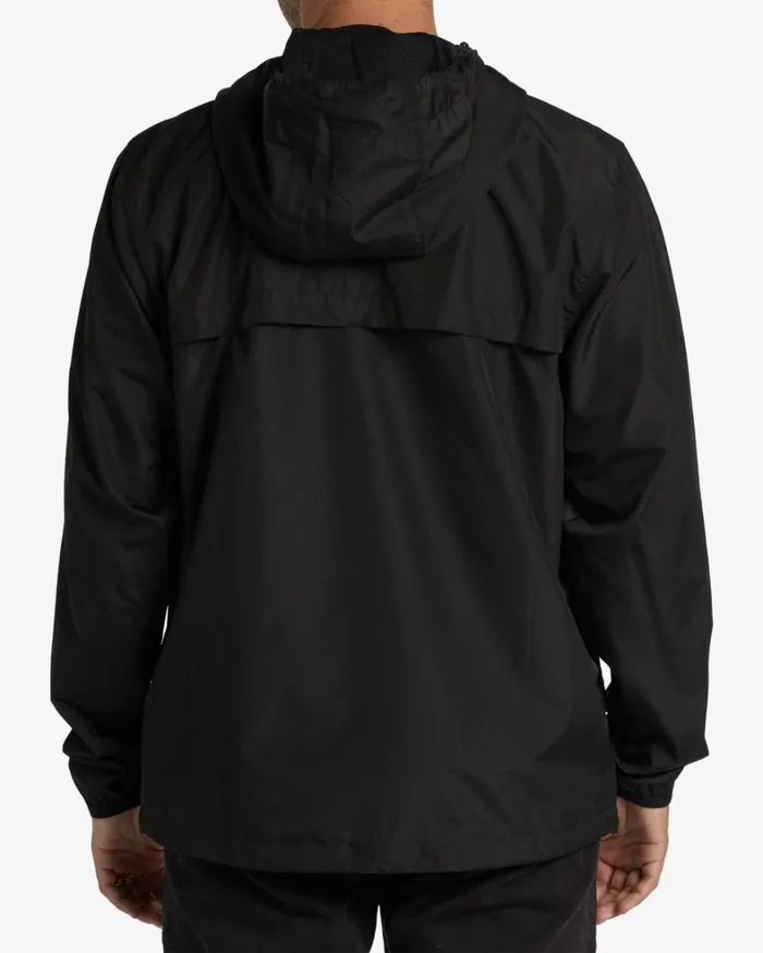 Billabong Jackets Men ADiv Transport Windbreaker Jacket Black Billabong Jackets Men ADiv Transport Windbreaker Jacket Black