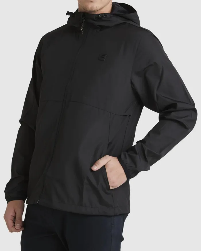 Billabong Jackets Men ADiv Transport Windbreaker Jacket Black Billabong Jackets Men ADiv Transport Windbreaker Jacket Black