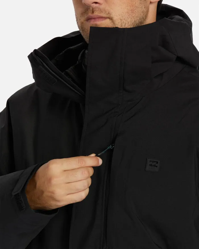 Billabong Jackets Men Prism 3In1 Technical Jacket Black Billabong Jackets Men Prism 3In1 Technical Jacket Black