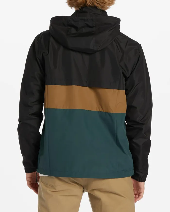 Billabong Jackets Men Windswell Anorak Windbreaker Jacket Dark Forest Billabong Jackets Men Windswell Anorak Windbreaker Jacket Dark Forest