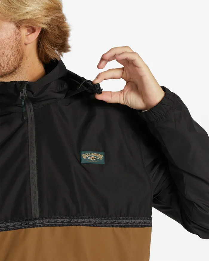 Billabong Jackets Men Windswell Anorak Windbreaker Jacket Dark Forest Billabong Jackets Men Windswell Anorak Windbreaker Jacket Dark Forest