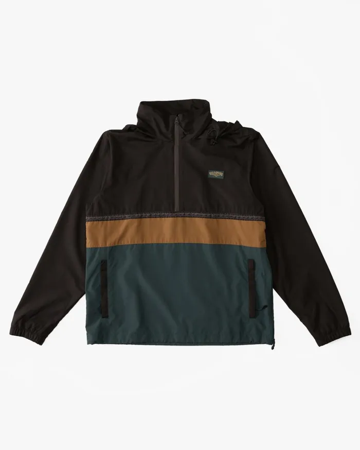 Billabong Jackets Men Windswell Anorak Windbreaker Jacket Dark Forest Billabong Jackets Men Windswell Anorak Windbreaker Jacket Dark Forest