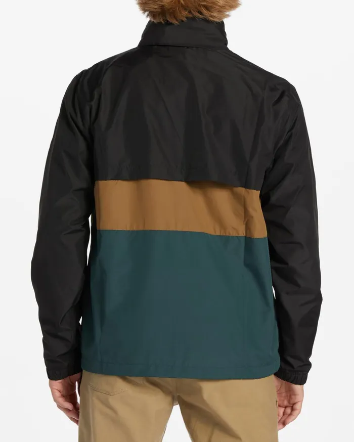 Billabong Jackets Men Windswell Anorak Windbreaker Jacket Dark Forest Billabong Jackets Men Windswell Anorak Windbreaker Jacket Dark Forest