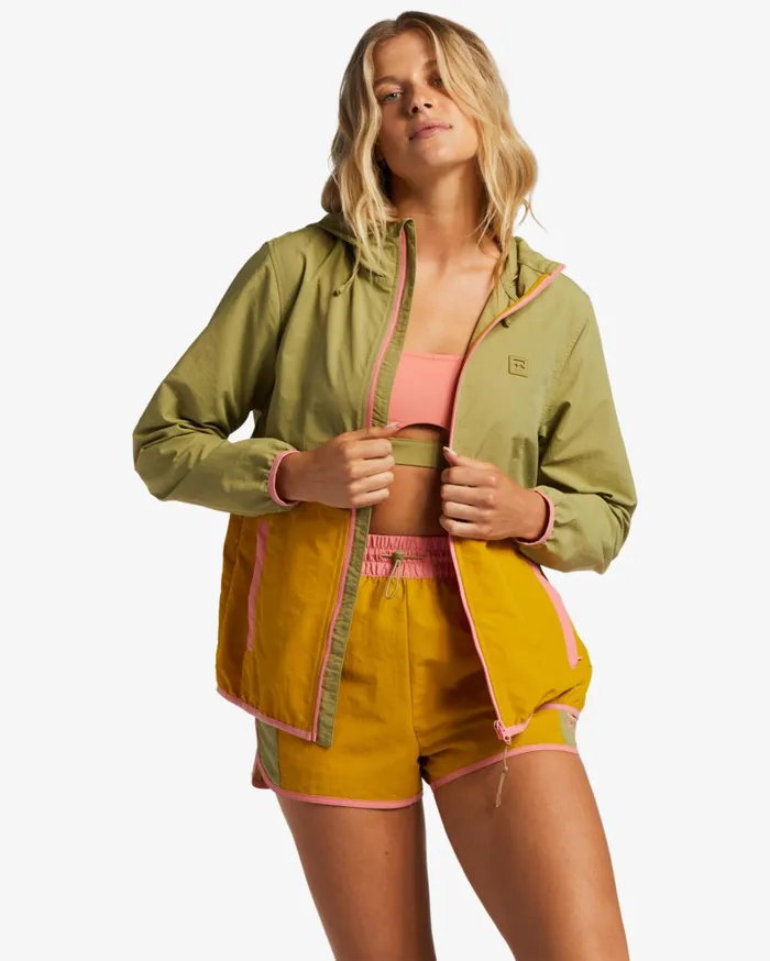 Billabong Jackets Women Windy Trails Lightweight Jacket Multi Billabong Jackets Women Windy Trails Lightweight Jacket Multi