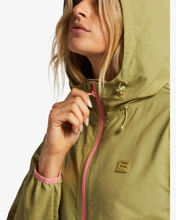 Billabong Jackets Women Windy Trails Lightweight Jacket Multi Billabong Jackets Women Windy Trails Lightweight Jacket Multi