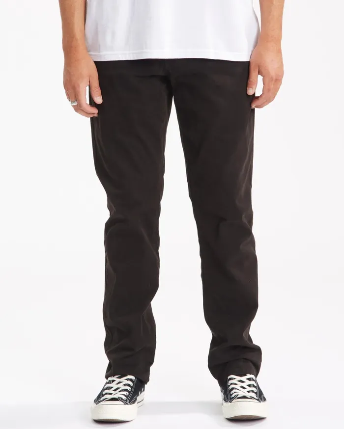 Billabong Jeans and Pants Men 73 Chino Pants Black