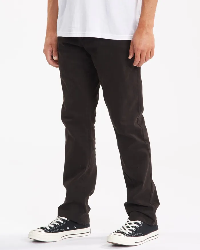 Billabong Jeans and Pants Men 73 Chino Pants Black Billabong Jeans and Pants Men 73 Chino Pants Black