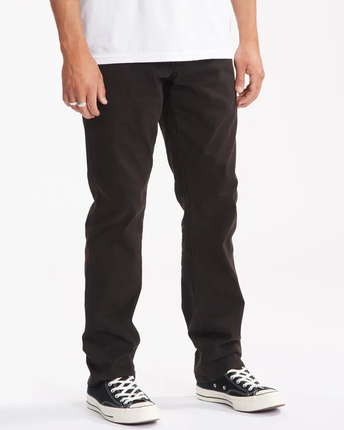 Billabong Jeans and Pants Men 73 Chino Pants Black Billabong Jeans and Pants Men 73 Chino Pants Black