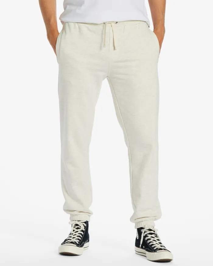 Billabong Jeans and Pants Men All Day Sweatpants Light Grey Heather