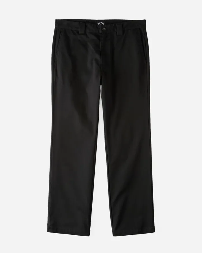 Billabong Jeans and Pants Men Carter Workwear Pants Black Billabong Jeans and Pants Men Carter Workwear Pants Black