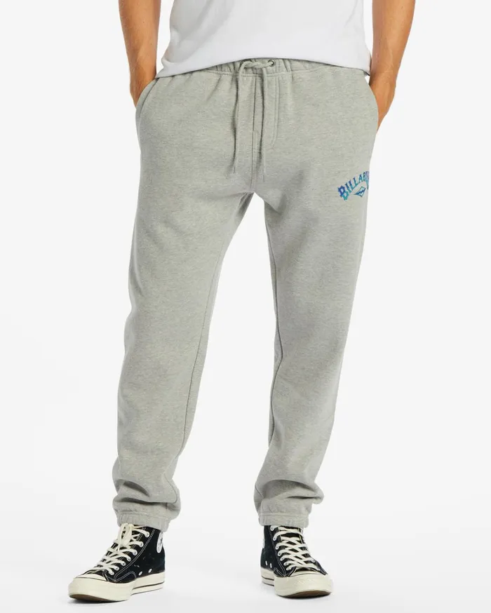 Billabong Jeans and Pants Men Core Arch Joggers Light Grey Heather