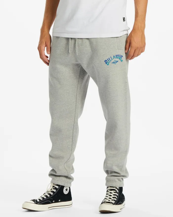 Billabong Jeans and Pants Men Core Arch Joggers Light Grey Heather Billabong Jeans and Pants Men Core Arch Joggers Light Grey Heather
