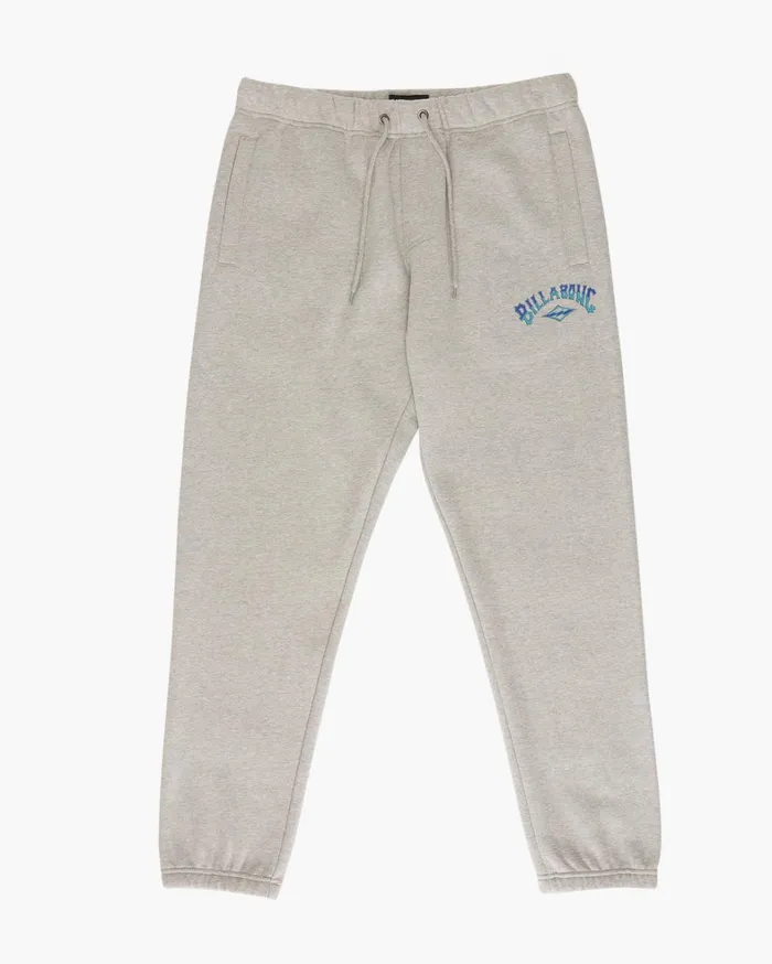 Billabong Jeans and Pants Men Core Arch Joggers Light Grey Heather Billabong Jeans and Pants Men Core Arch Joggers Light Grey Heather