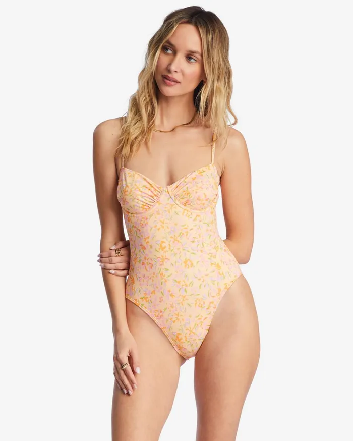 Billabong One Pieces Women Sweet Oasis OnePiece Swimsuit Washed Nectar Billabong One Pieces Women Sweet Oasis OnePiece Swimsuit Washed Nectar
