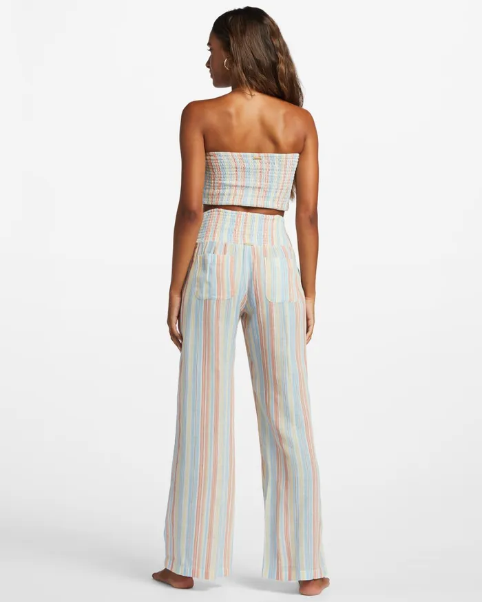Billabong Pants Women New Waves 2 Elastic Waist Pants Salt Crystal 6 Billabong Pants Women New Waves 2 Elastic Waist Pants Salt Crystal 6