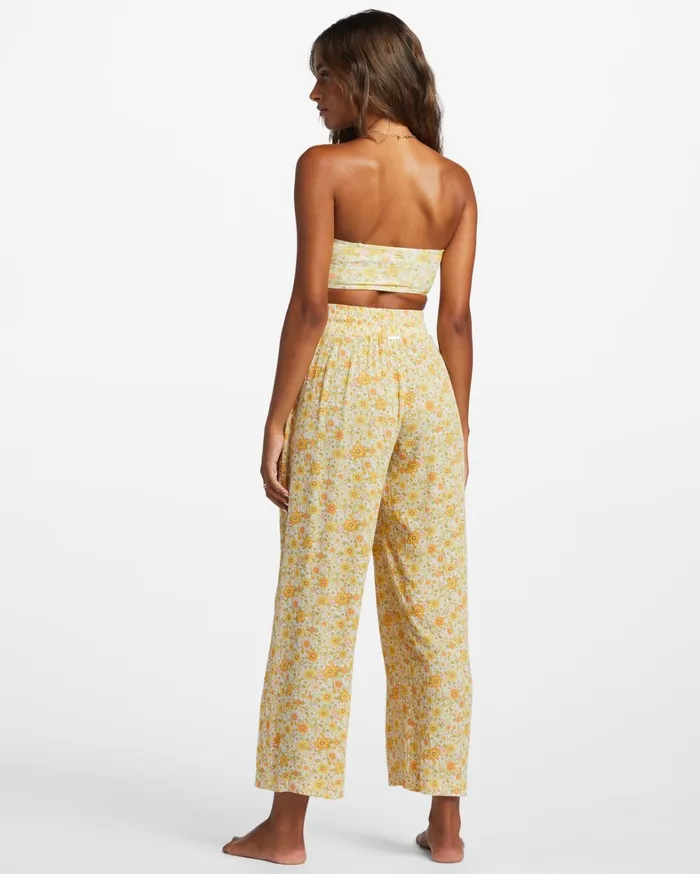 Billabong Pants Women Sun Rays Crinkle Pants Multi 1 Billabong Pants Women Sun Rays Crinkle Pants Multi 1