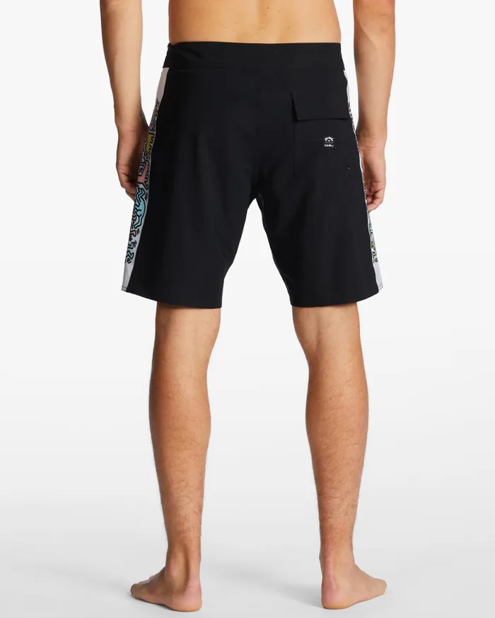 Billabong Performance Boardshorts Men Keith Haring Jam Ciclo D Bah Pro Performance 19034 Boardshorts Black Billabong Performance Boardshorts Men Keith Haring Jam Ciclo D Bah Pro Performance 19034 Boardshorts Black