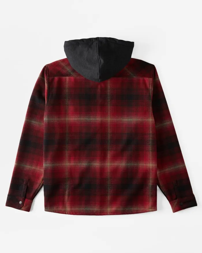 Billabong Shirts Men ADiv Furnace Bonded Flannel Shirt Coral Billabong Shirts Men ADiv Furnace Bonded Flannel Shirt Coral