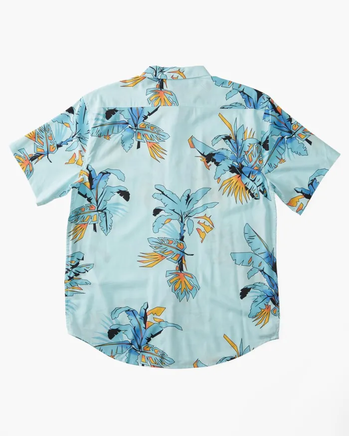 Billabong Shirts Men Sundays Short Sleeve Shirt Coastal Billabong Shirts Men Sundays Short Sleeve Shirt Coastal