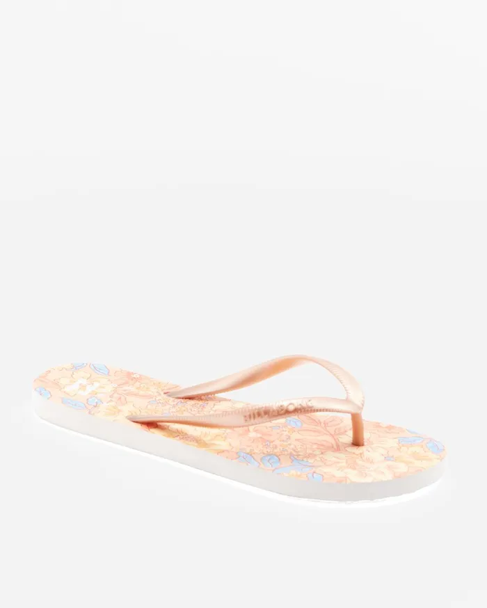 Billabong Shoes Women Dama Rubber Flip Flop Sandals Light Melon Billabong Shoes Women Dama Rubber Flip Flop Sandals Light Melon