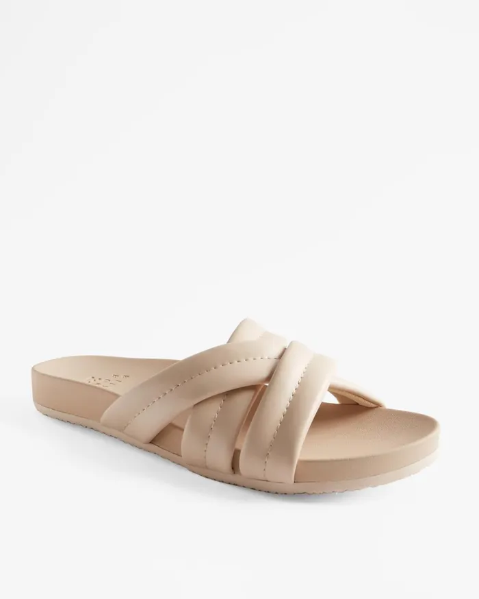 Billabong Shoes Women Serena Slider Sandals Cashew Billabong Shoes Women Serena Slider Sandals Cashew