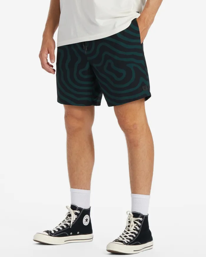 Billabong Shorts Men ADiv Surftrek Elastic Waist Shorts 17034 Dark Forest Billabong Shorts Men ADiv Surftrek Elastic Waist Shorts 17034 Dark Forest