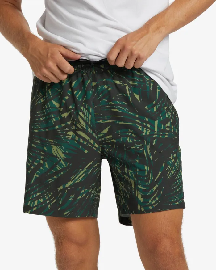 Billabong Shorts Men ADiv Surftrek Elastic Waist Shorts 17034 Jungle Billabong Shorts Men ADiv Surftrek Elastic Waist Shorts 17034 Jungle