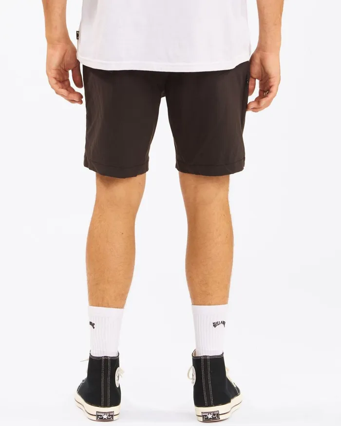 Billabong Shorts Men ADiv Surftrek Plus Organic Elastic Waist Shorts 19034 Black Billabong Shorts Men ADiv Surftrek Plus Organic Elastic Waist Shorts 19034 Black
