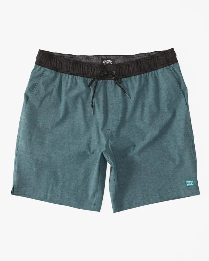 Billabong Shorts Men Crossfire Elastic Waist Submersible Shorts 18034 Cyan Billabong Shorts Men Crossfire Elastic Waist Submersible Shorts 18034 Cyan