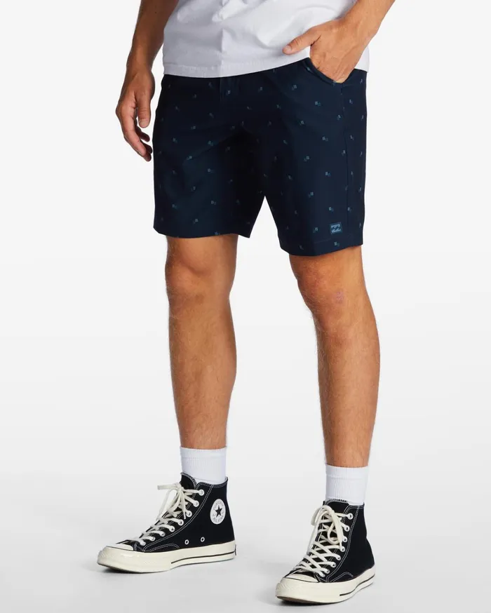 Billabong Shorts Men Crossfire Mid Submersible 19034 Shorts Navy Billabong Shorts Men Crossfire Mid Submersible 19034 Shorts Navy