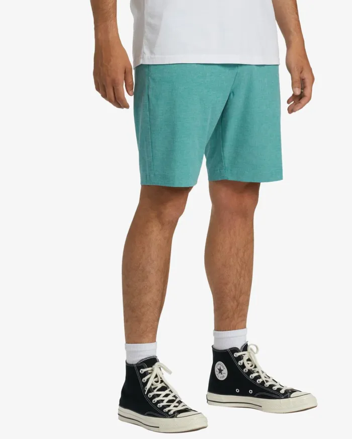 Billabong Shorts Men Crossfire Mid Submersible Shorts 19034 Dusty Teal Billabong Shorts Men Crossfire Mid Submersible Shorts 19034 Dusty Teal