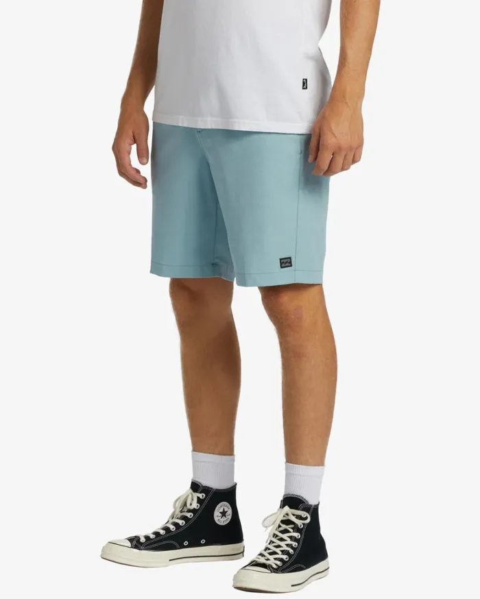 Billabong Shorts Men Crossfire Solid Submersible Shorts 20034 Cloud Blue Billabong Shorts Men Crossfire Solid Submersible Shorts 20034 Cloud Blue