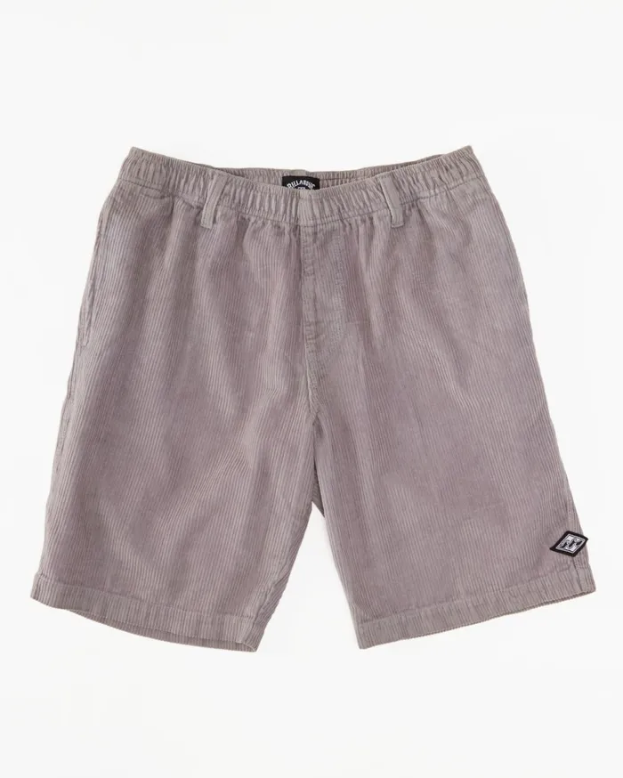 Billabong Shorts Men Larry Corduroy 20034 Shorts Grey Violet Billabong Shorts Men Larry Corduroy 20034 Shorts Grey Violet