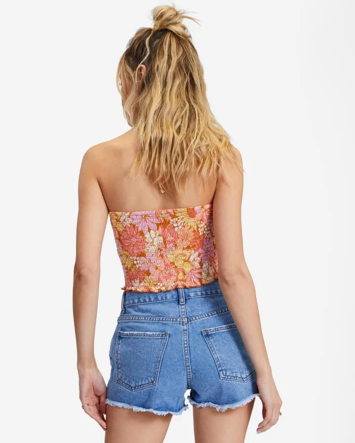 Billabong Shorts Women Drift Away Frayed Denim Shorts Costa Blue Billabong Shorts Women Drift Away Frayed Denim Shorts Costa Blue