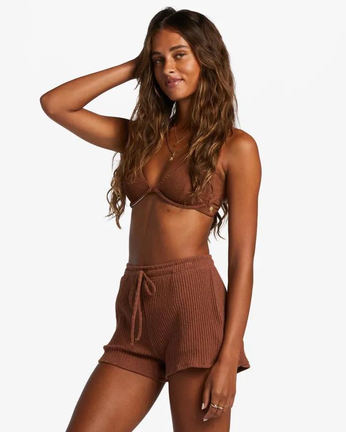 Billabong Shorts Women Keep Going Elastic Shorts Toasted Coconut Billabong Shorts Women Keep Going Elastic Shorts Toasted Coconut