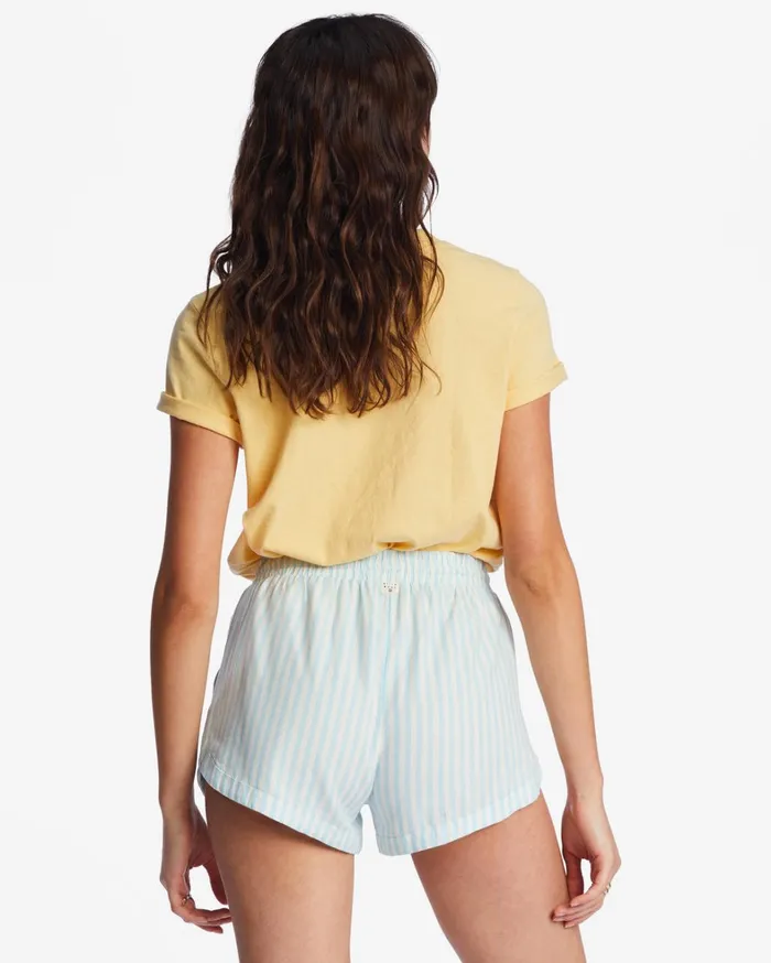Billabong Shorts Women Road Trippin Elastic Waist Shorts Lit Skies Billabong Shorts Women Road Trippin Elastic Waist Shorts Lit Skies