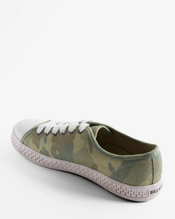 Billabong Sneakers Women Indie Canvas Shoes Camo Billabong Sneakers Women Indie Canvas Shoes Camo