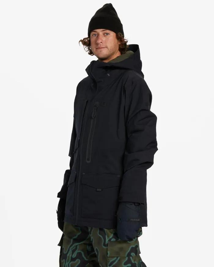 Billabong Snow Jackets Men ADiv Prism SYMPATEX 45K Insulated Snow Jacket Black Billabong Snow Jackets Men ADiv Prism SYMPATEX 45K Insulated Snow Jacket Black