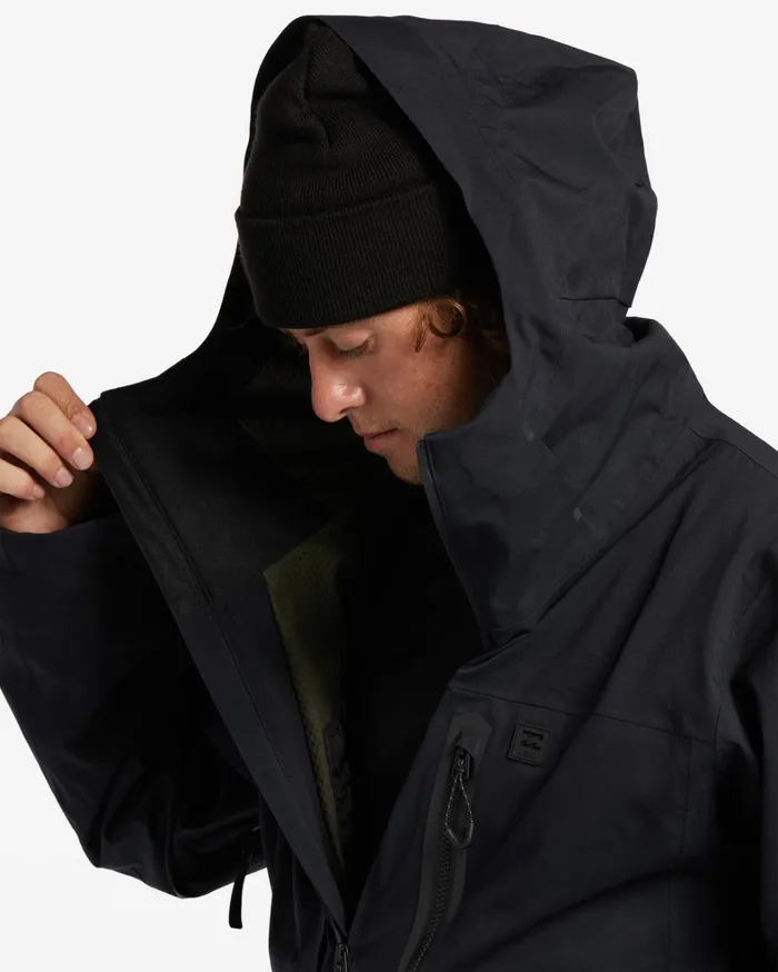 Billabong Snow Jackets Men ADiv Prism SYMPATEX 45K Insulated Snow Jacket Black Billabong Snow Jackets Men ADiv Prism SYMPATEX 45K Insulated Snow Jacket Black
