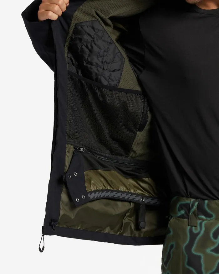 Billabong Snow Jackets Men ADiv Prism SYMPATEX 45K Insulated Snow Jacket Black Billabong Snow Jackets Men ADiv Prism SYMPATEX 45K Insulated Snow Jacket Black