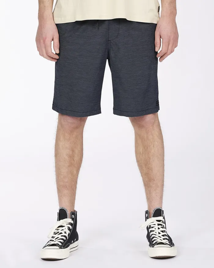 Billabong Submersible Shorts Men Crossfire Elastic Waist Submersible Shorts 18034 Navy Billabong Submersible Shorts Men Crossfire Elastic Waist Submersible Shorts 18034 Navy