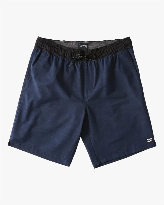 Billabong Submersible Shorts Men Crossfire Elastic Waist Submersible Shorts 18034 Navy Billabong Submersible Shorts Men Crossfire Elastic Waist Submersible Shorts 18034 Navy