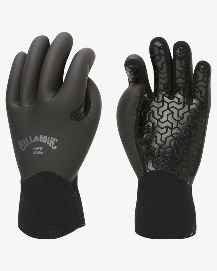 Billabong Surf Accessories Men 3mm Furnace Wetsuit Gloves Black