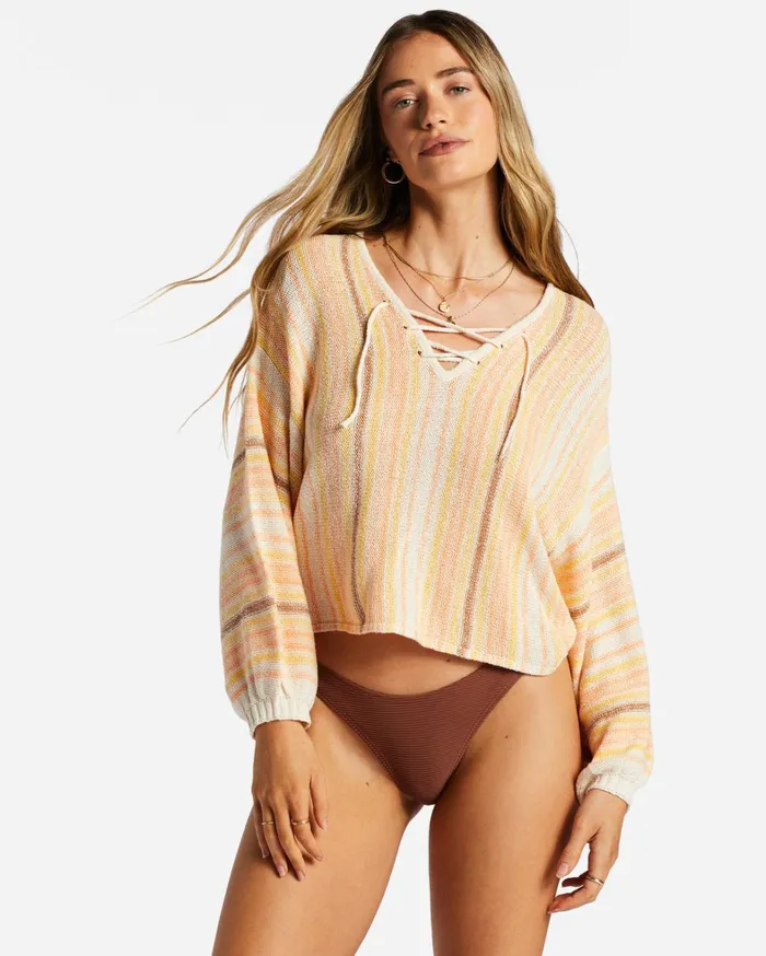 Billabong Sweaters Women So Sweet Pullover Sweater Paloma