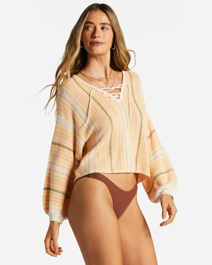 Billabong Sweaters Women So Sweet Pullover Sweater Paloma Billabong Sweaters Women So Sweet Pullover Sweater Paloma